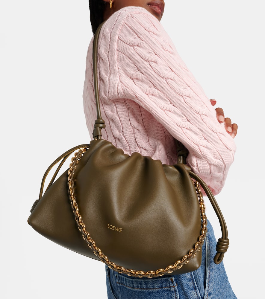 Loewe Flamenco Medium leather shoulder bag