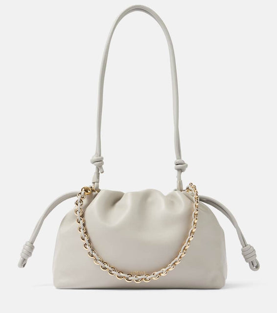 Loewe Flamenco Medium leather shoulder bag. Shop Loewe Shoulder Bags for women now.