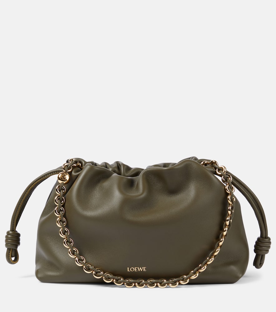 Loewe Flamenco Medium leather shoulder bag. Shop Loewe Shoulder Bags for women now.