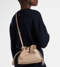 Loewe Flamenco Mini leather clutch