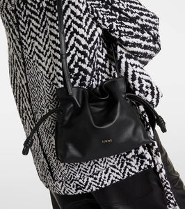 Loewe Flamenco Mini leather clutch