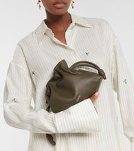 Loewe Flamenco Mini leather clutch