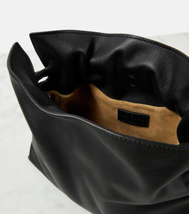 Loewe Flamenco Mini leather clutch
