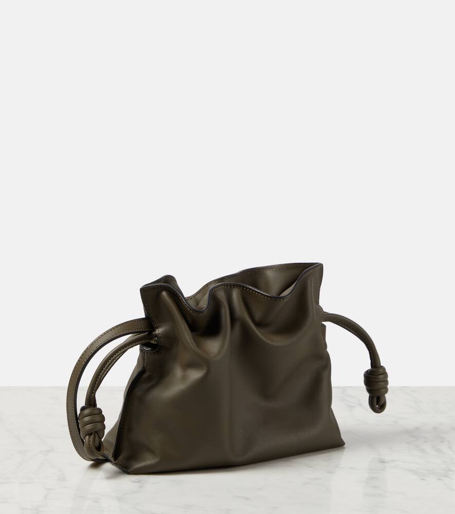 Loewe Flamenco Mini leather clutch