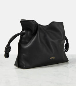 Loewe Flamenco Mini leather clutch