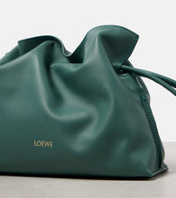Loewe Flamenco Mini leather clutch