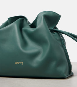 Loewe Flamenco Mini leather clutch