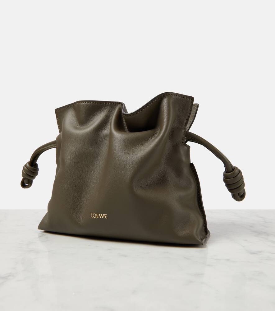 Loewe Flamenco Mini leather clutch