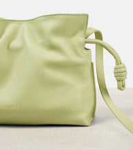 Loewe Flamenco Mini leather clutch