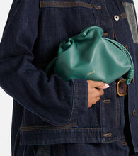 Loewe Flamenco Mini leather clutch