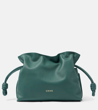 Loewe Flamenco Mini leather clutch. Shop Loewe Clutches for women now.