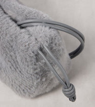 Loewe Flamenco Small faux fur clutch
