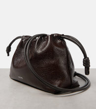 Loewe Flamenco Small leather bucket bag