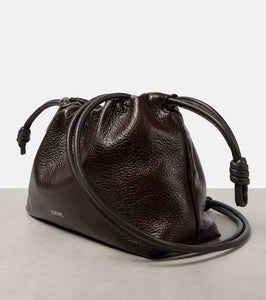 Loewe Flamenco Small leather bucket bag