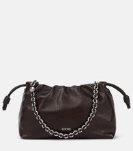 Loewe Flamenco Small leather bucket bag. Shop Loewe Shoulder Bags for women now.