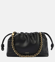 Loewe Flamenco Small leather clutch. Shop Loewe Shoulder Bags for women now.