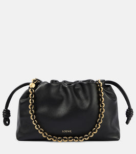 Loewe Flamenco Small leather clutch. Shop Loewe Shoulder Bags for women now.