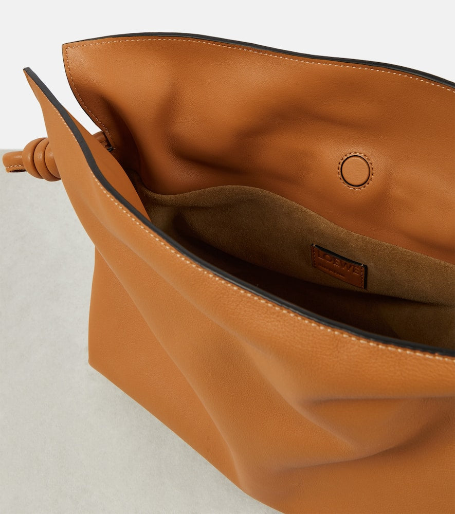 Loewe Flamenco leather clutch
