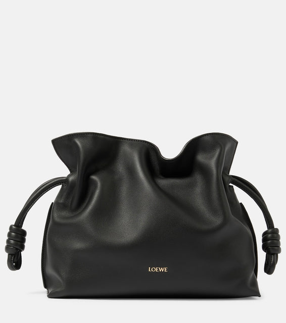 Loewe Flamenco leather clutch. Shop Loewe Clutches for women now.