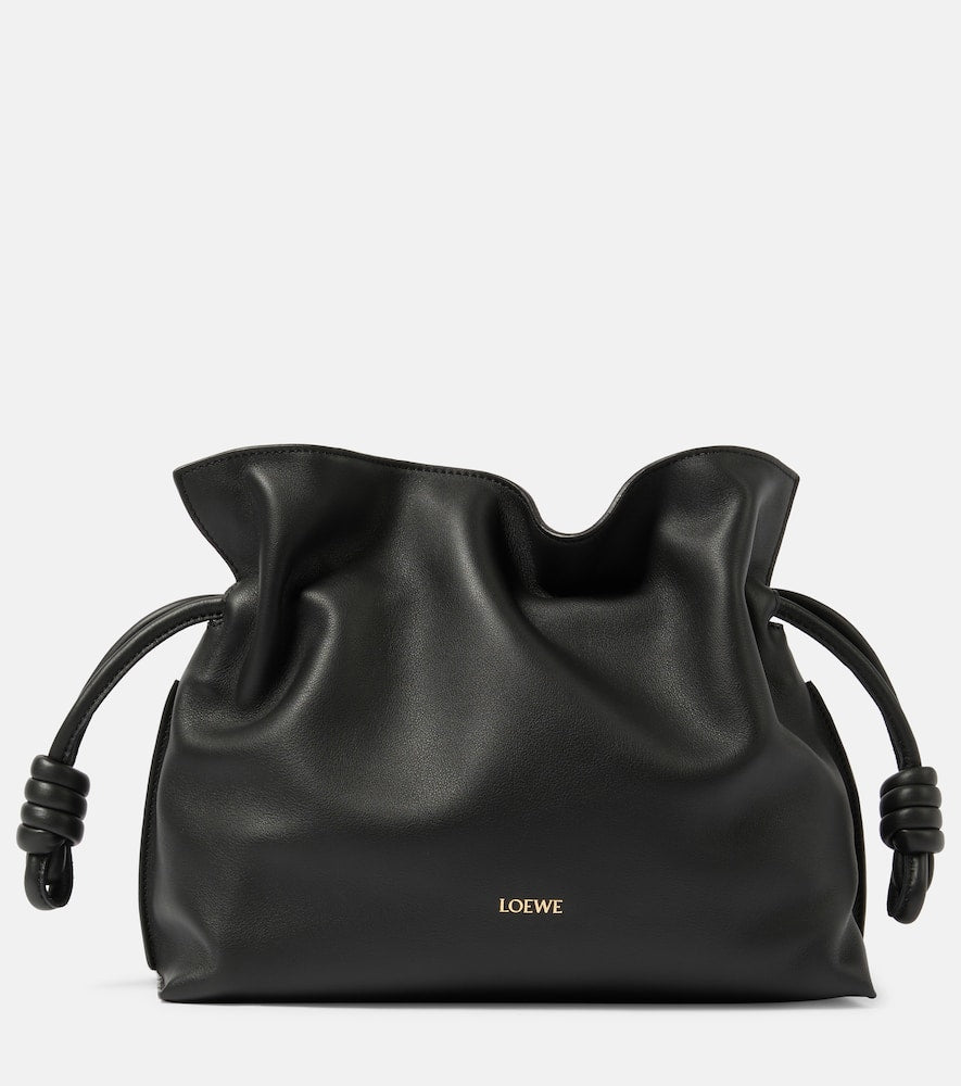 Loewe Flamenco leather clutch. Shop Loewe Clutches for women now.