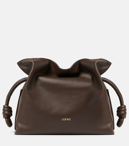 Loewe Flamenco leather clutch. Shop Loewe Clutches for women now.