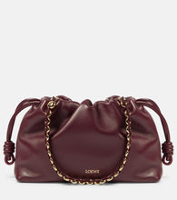 Loewe Flamenco leather shoulder bag. Shop Loewe Shoulder Bags for women now.