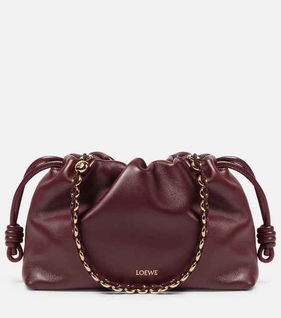 Loewe Flamenco leather shoulder bag. Shop Loewe Shoulder Bags for women now.