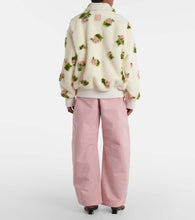 Loewe Floral fleece jacket