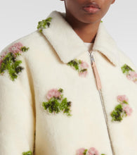 Loewe Floral fleece jacket