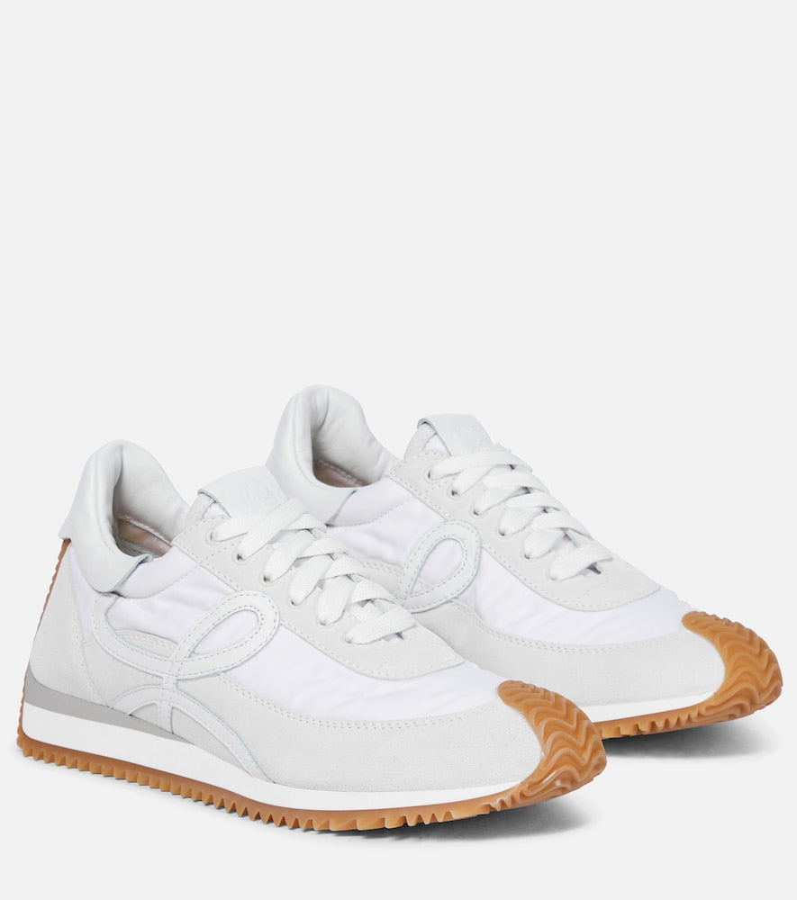 Loewe Flow Runner suede sneakers - Loewe Flow Runner 麂皮运动鞋