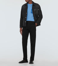 Loewe Folio leather loafers