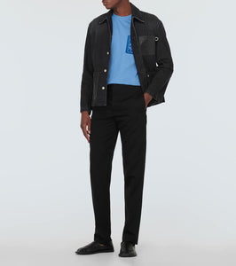 Loewe Folio leather loafers