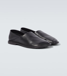 Loewe Folio leather loafers
