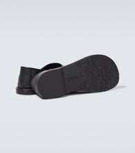 Loewe Folio leather loafers
