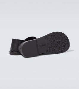 Loewe Folio leather loafers