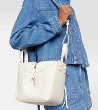Loewe Hammock Compact leather tote bag