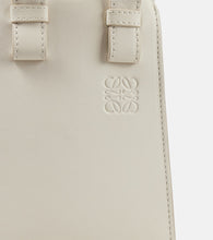 Loewe Hammock Compact raffia shoulder bag