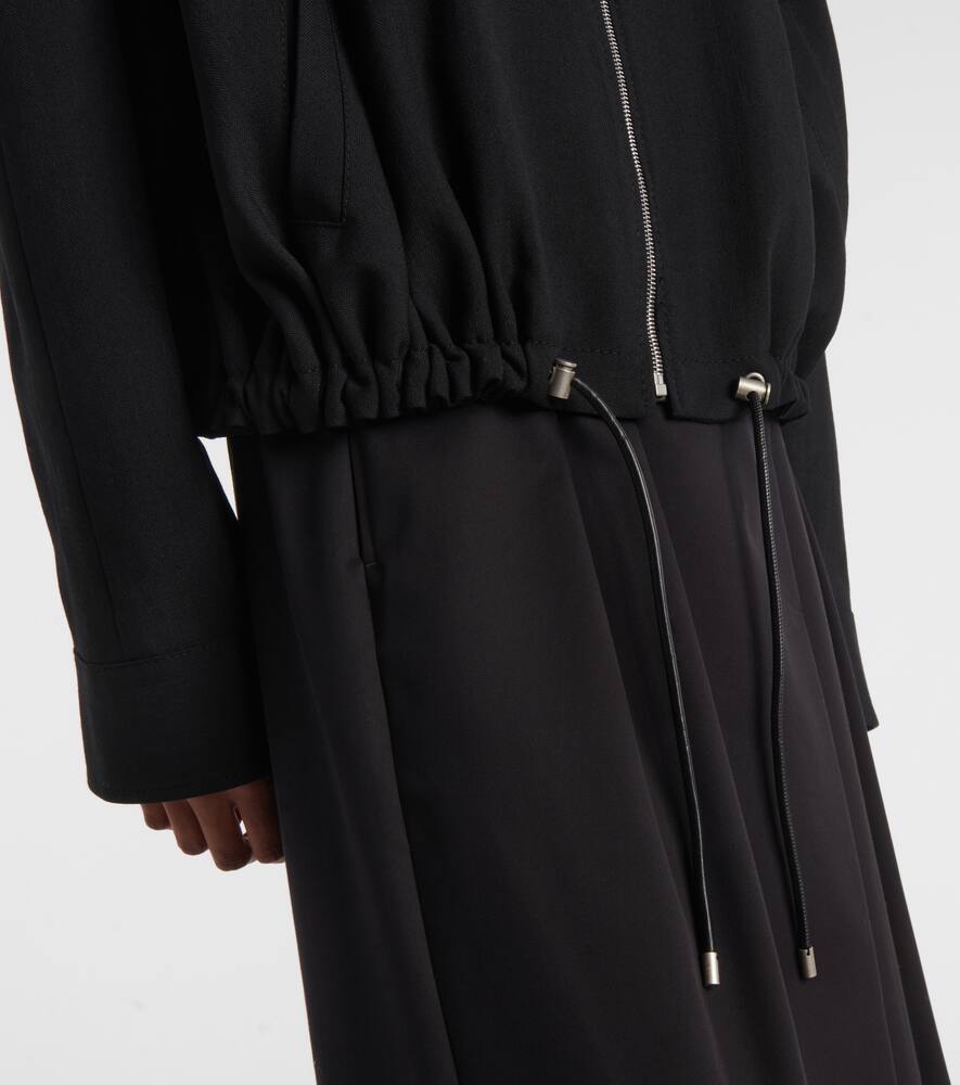 Loewe Herringbone wool blouson