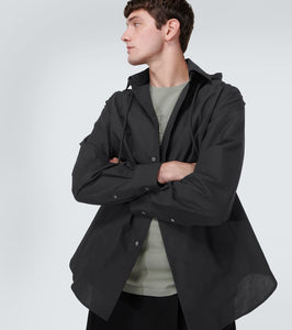 Loewe Hooded cotton overshirt