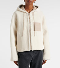Loewe Hooded shearling jacket