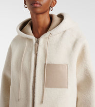 Loewe Hooded shearling jacket