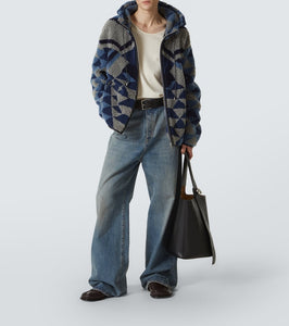 Loewe Jacquard fleece jacket