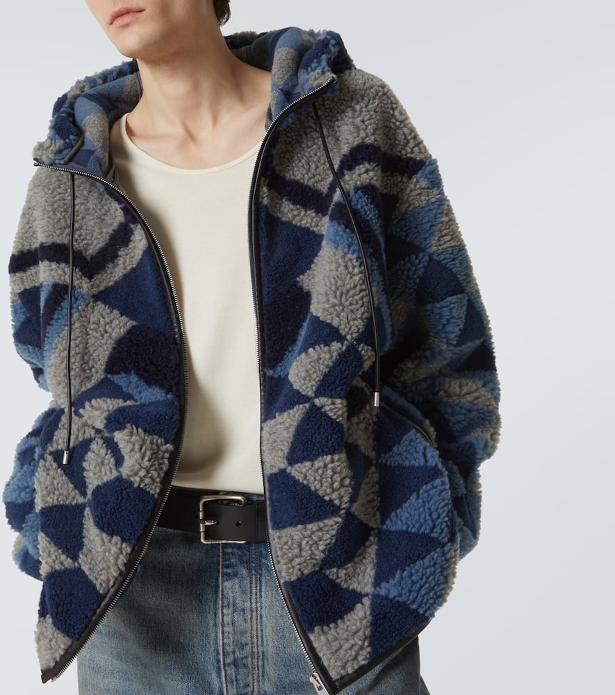 Loewe Jacquard fleece jacket