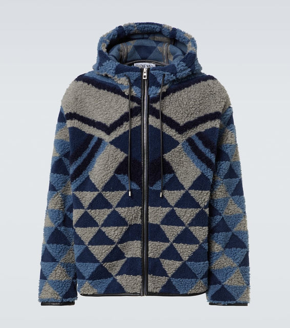 Loewe Jacquard fleece jacket