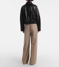 Loewe Leather bomber jacket