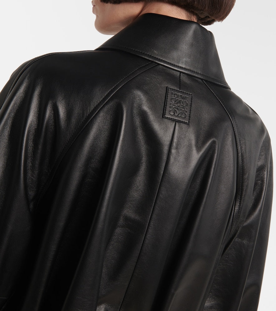 Loewe Leather bomber jacket