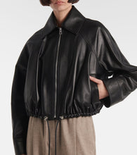 Loewe Leather bomber jacket