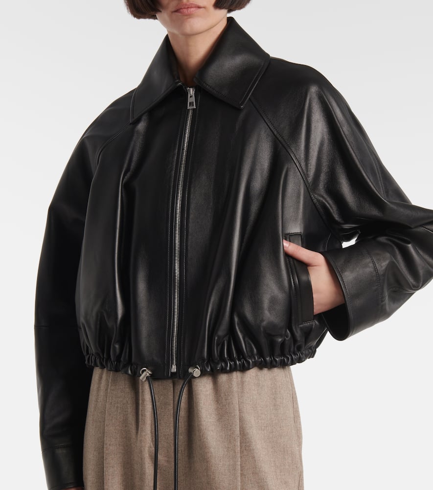 Loewe Leather bomber jacket