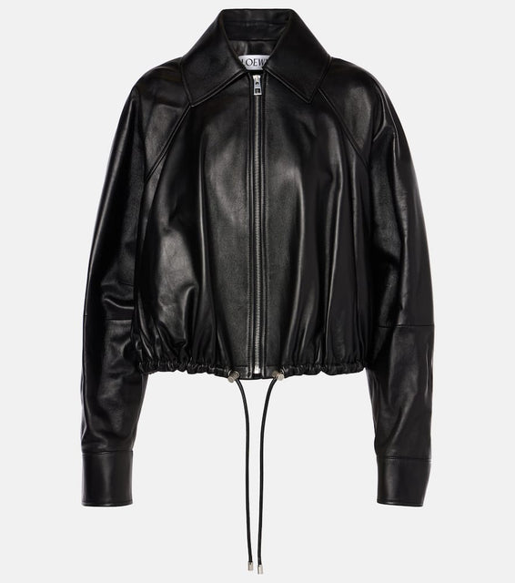 Loewe Leather bomber jacket