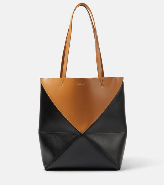 Loewe Logo leather tote bag. Shop Loewe Tote Bags for women now.